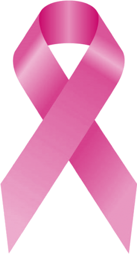 Pink Ribbon Breast Cancer Awareness 1 Inch Glass Pendant (808x511)