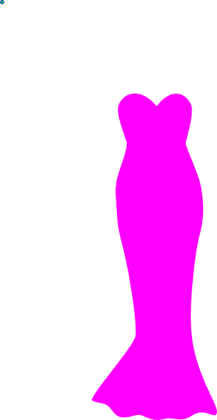 Dress Clipart Pink (306x592)