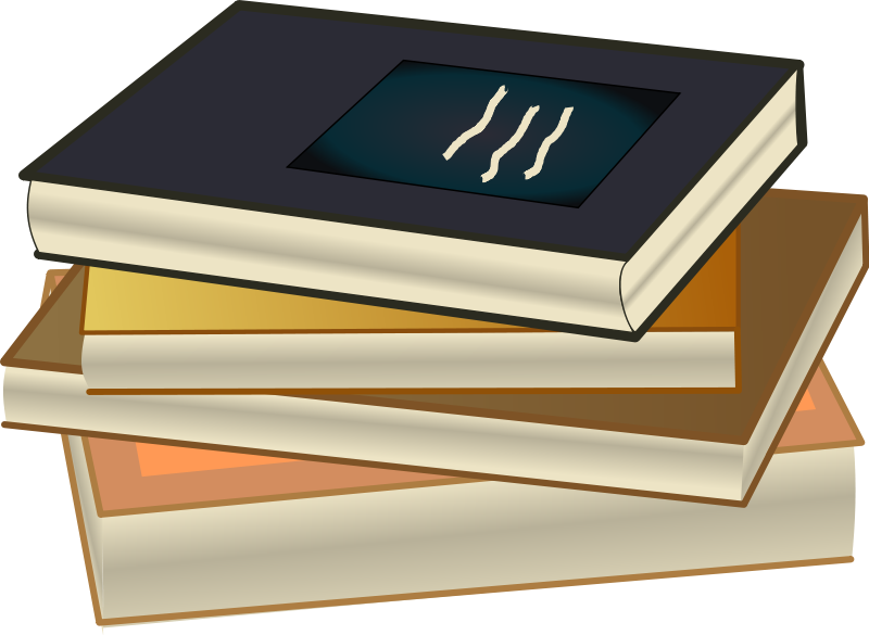 Stack Of Books - Textbooks Clipart (800x585)