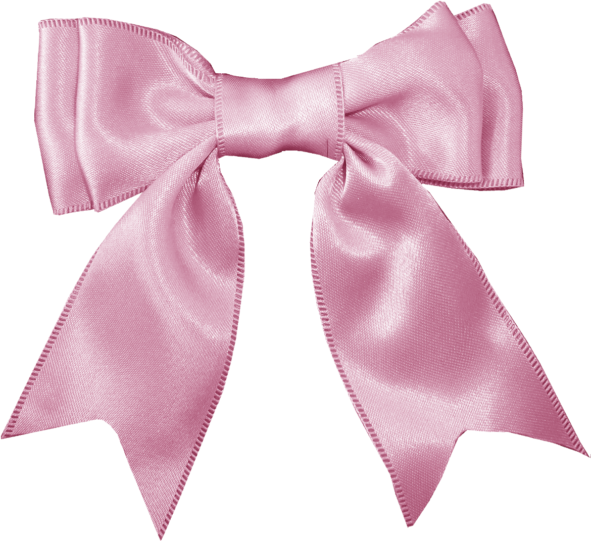 Pink Bow Ribbon Transparent Image - Pink Ribbon Bow Png (1200x1200)