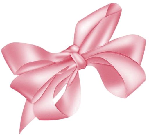 Pink Bow Ribbon Png Image - Golden Bow (600x600)