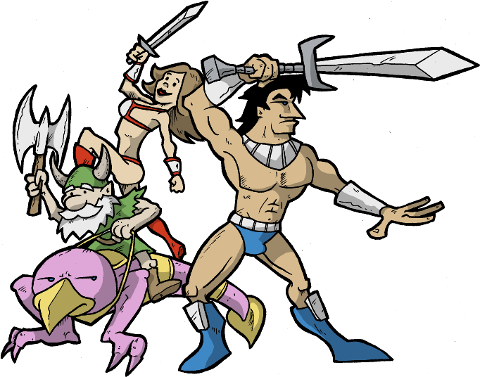 Golden Axe By Jayextee - Chicken Leg Golden Axe (718x546)
