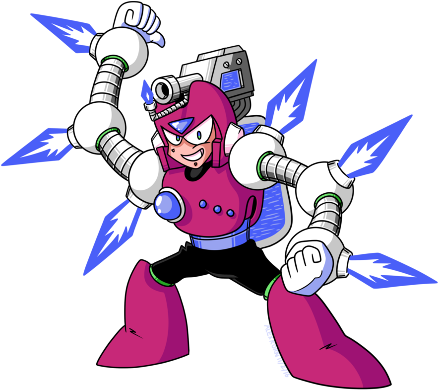 Mega Man Unleashed - Megaman Robot Masters Fangame (937x853)
