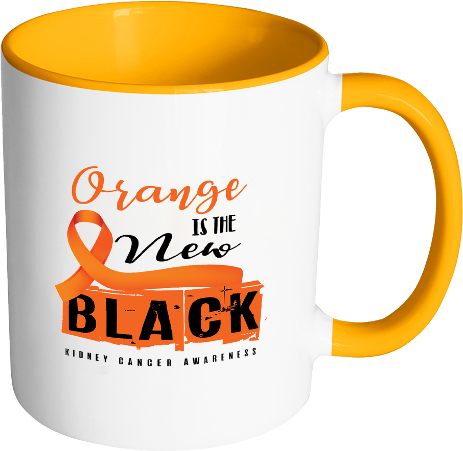Orange Is The New Black Orange Ribbon Kidney Cancer - Coffee Cup (1024x1024)