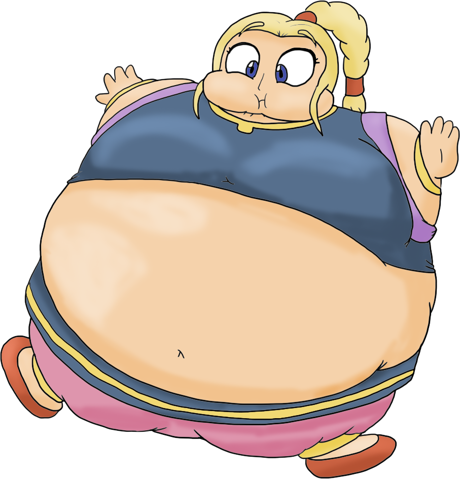 Juacoproductionsarts Esther Inflated By Juacoproductionsarts - Cartoon (907x945)