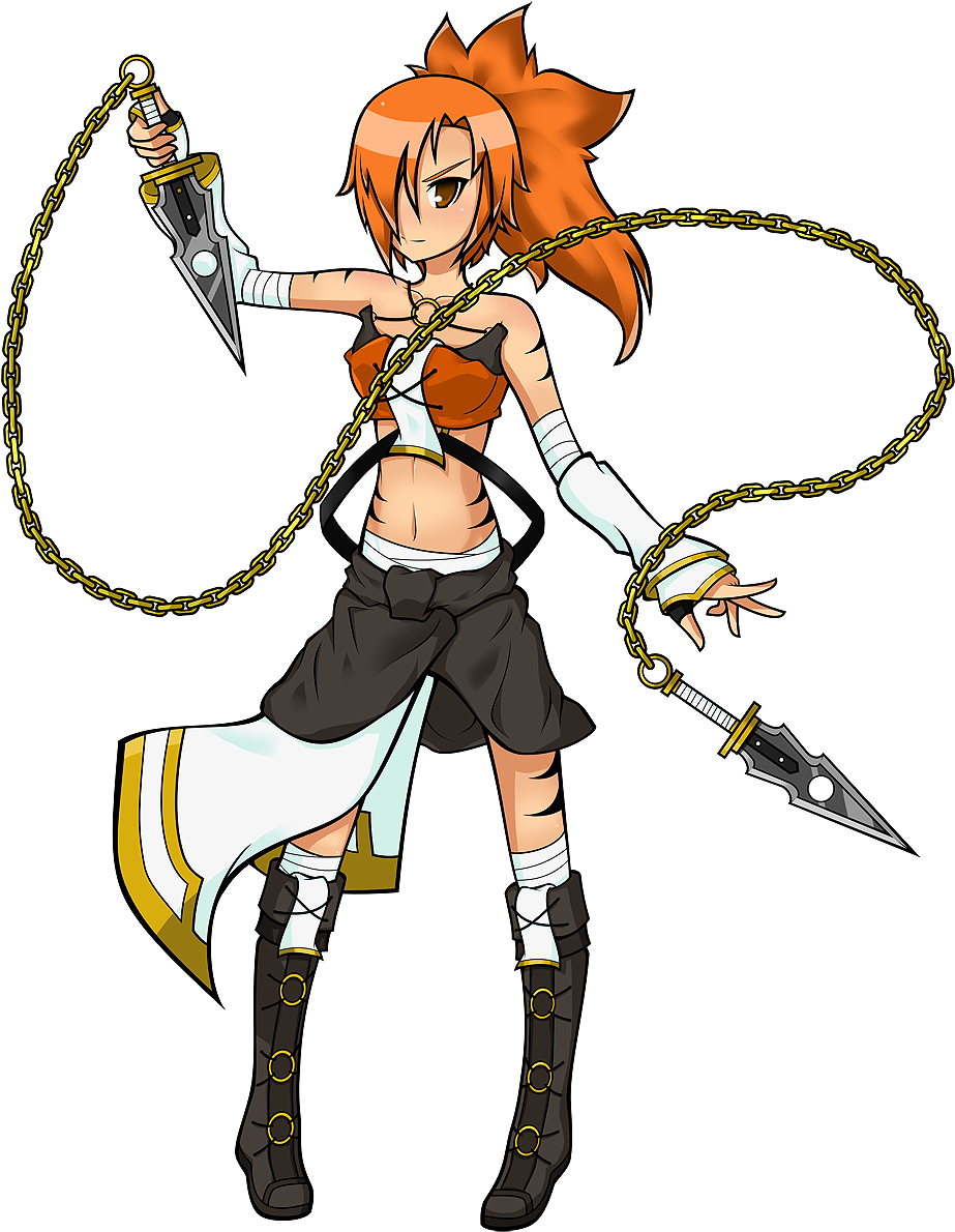 Esther The Tigress Warlord [skill Cut-in Update] By - Cartoon (1000x1217)