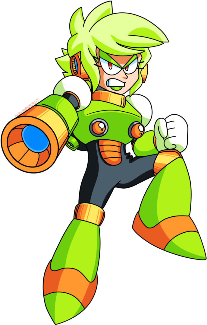 Mega Man Unleashed - Mega Man (725x1101)