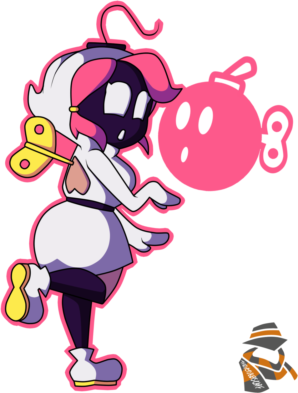Shy-bomb By Theoctoberscarf - Mario Shy Bomb Girl (1024x1280)