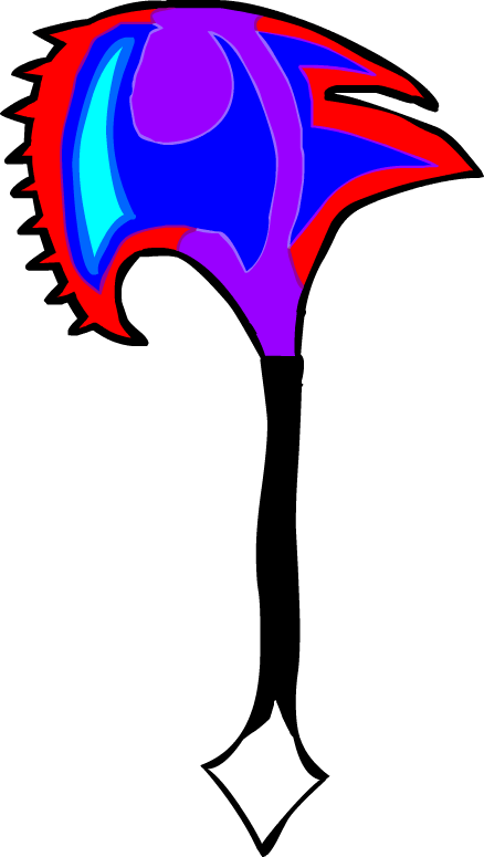 Purple Red Diamond Axe V1 - Wiki (438x775)