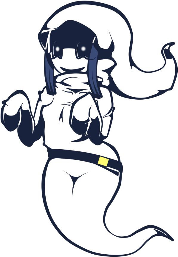 Ghost Shy Gal By Theyawningfox - Shy Gal Deviantart (768x972)