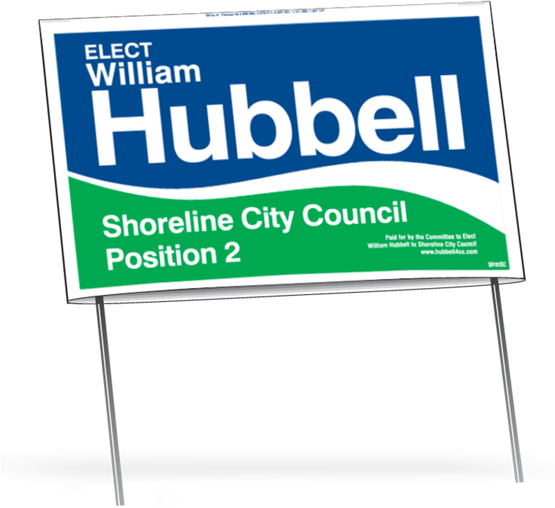 Double Sided 18 Point Poster Board Yard Sign - Personalized Economy Patented Double-sided Yard Signs (800x800)