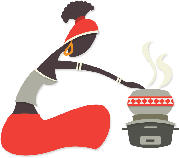 Esther Is Able To Cook Food And Boil Water Without - Illustration (729x788)