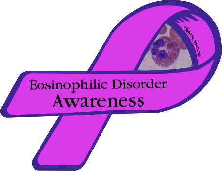 Eosinophilic Disorder / Awareness - Eating Disorder Awareness Color (455x350)