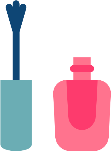 Nail Polish Free Icon - Nail Polish Illustration Png (512x512)