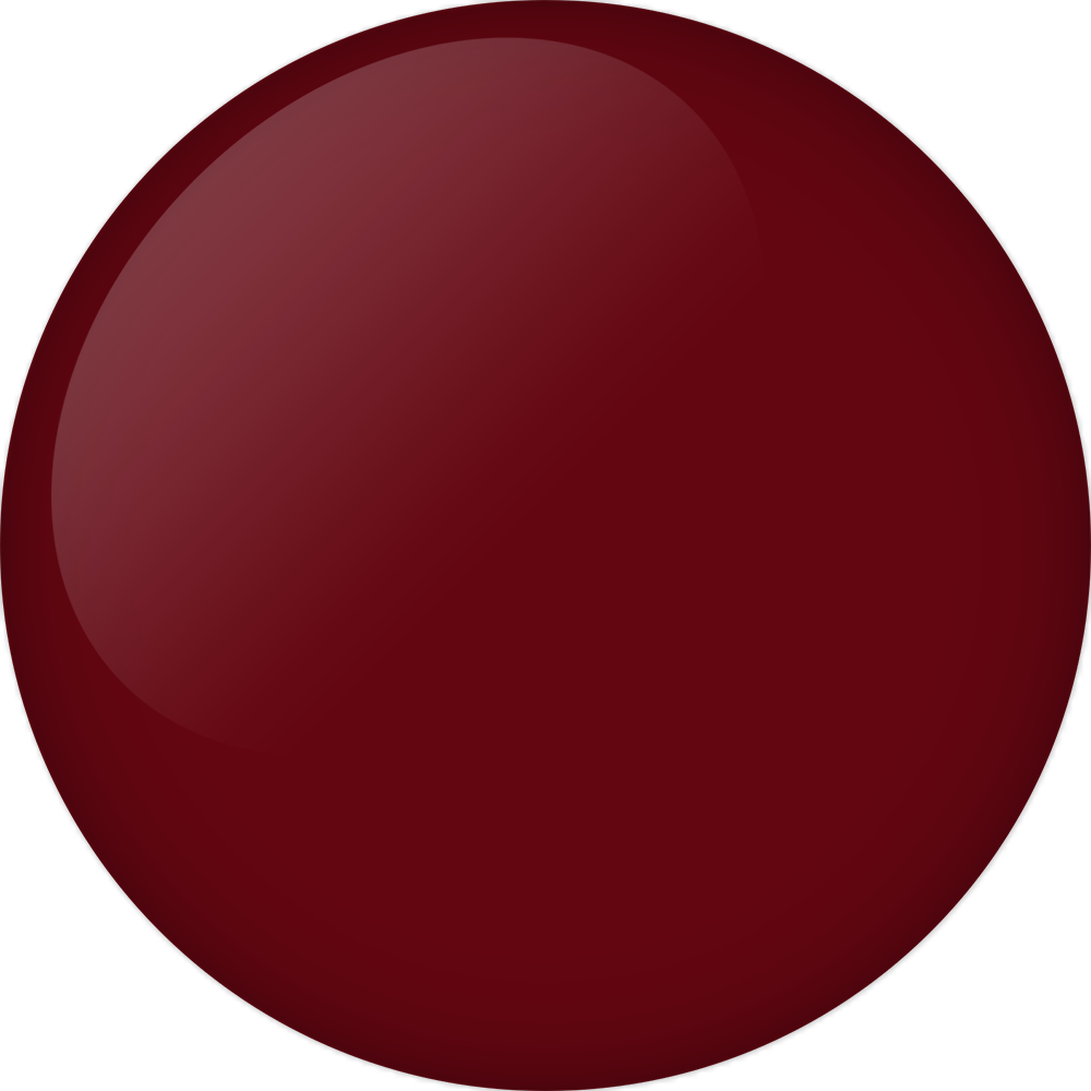 Hard Rock G026 Gel Nail Polish - Dark Red Circle Transparent (1000x1000)