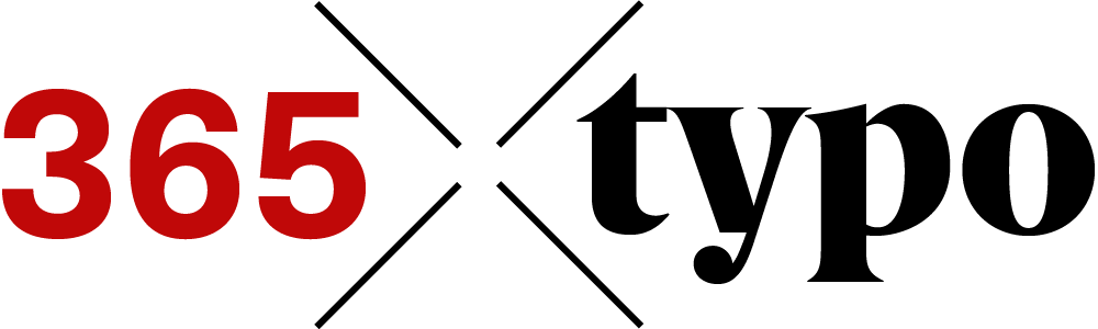 365 Stories On Type, Typography And Graphic Design - 365 Typo By Etapes - Editions (1000x300)