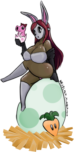 Easter Shygal Normal By Super-flint - Cartoon (512x630)