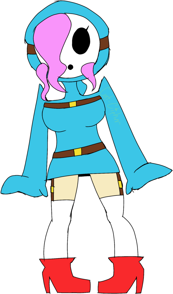 Daily Sketch - Shygal Blue (764x1046)