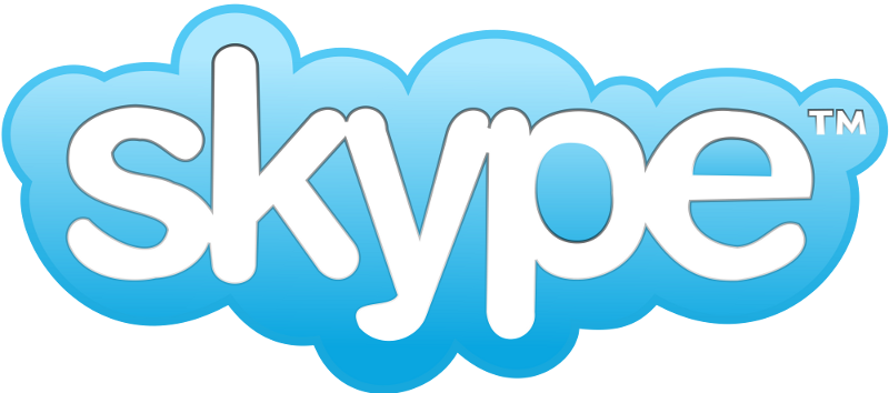 Skype Logo Banner - Skype Png (800x354)