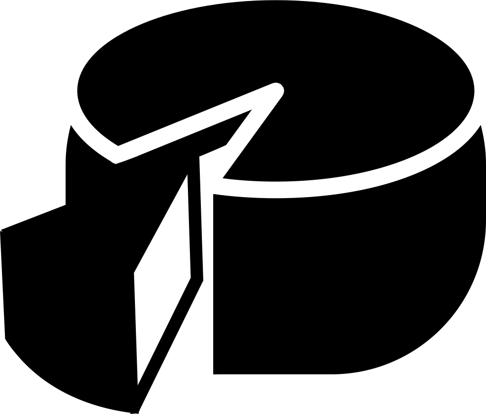 Cheese With Little Cutted Triangular Piece Comments - Queso Icono Png (980x836)