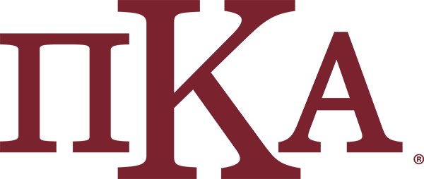 Greek Letterform - Heritage Varied - Pi Kappa Alpha Letters (600x254)