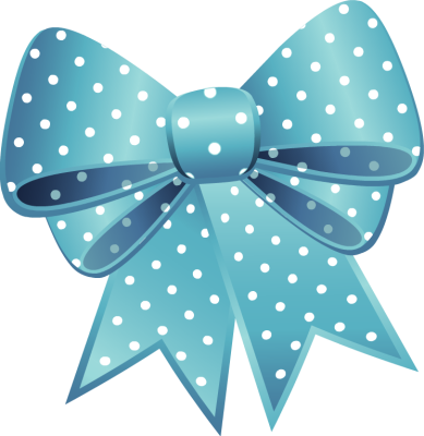Birthday Bow Clipart - Bow Clipart Png (389x400)