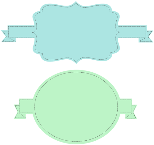 16 Vector Vintage Header Images - Vector Graphics (500x500)