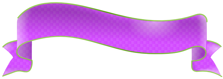 Free Purple Ribbon Banner With Vector Banner Graphics - Purple Ribbon Vector Png (747x276)