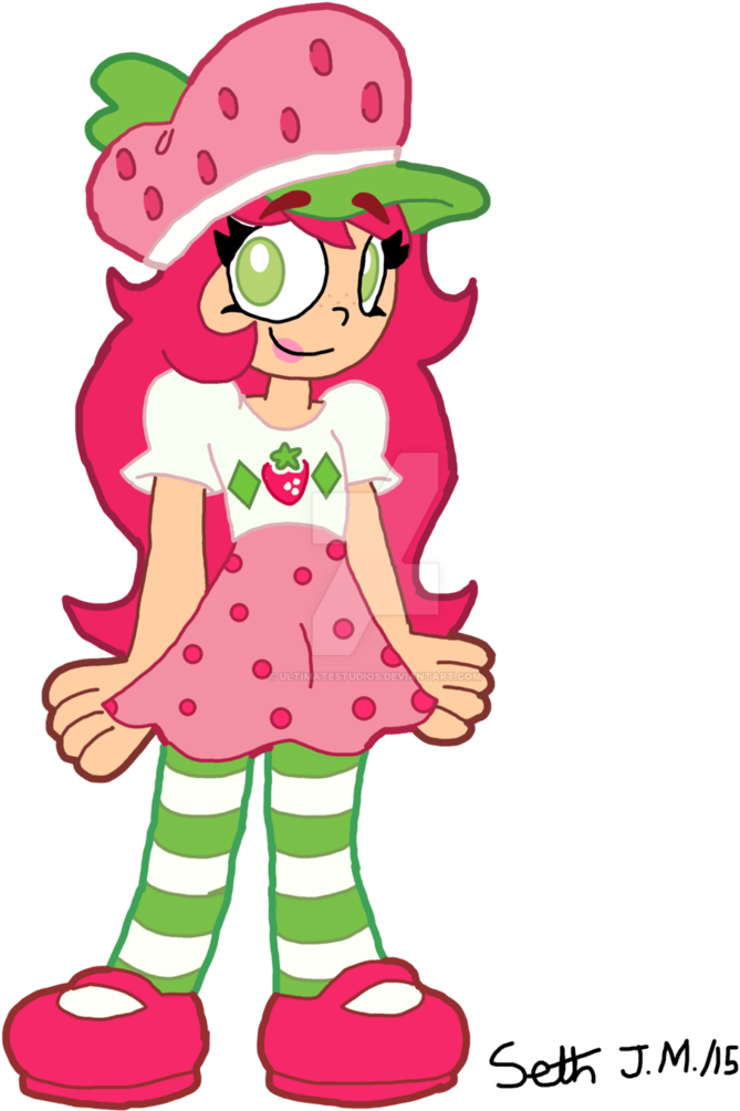 Strawberry Shortcake By Ultimatestudios - Drawing (755x1057)