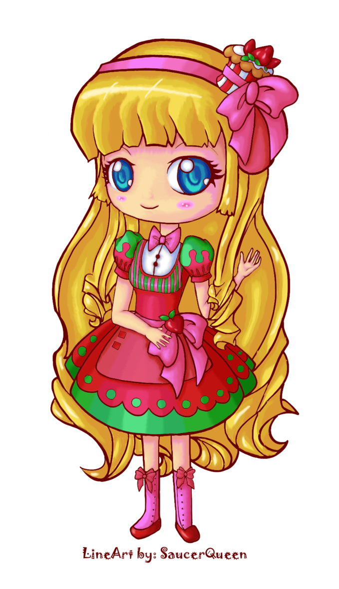 Strawberry Shortcake By Elf-human - Shortcake (679x1177)