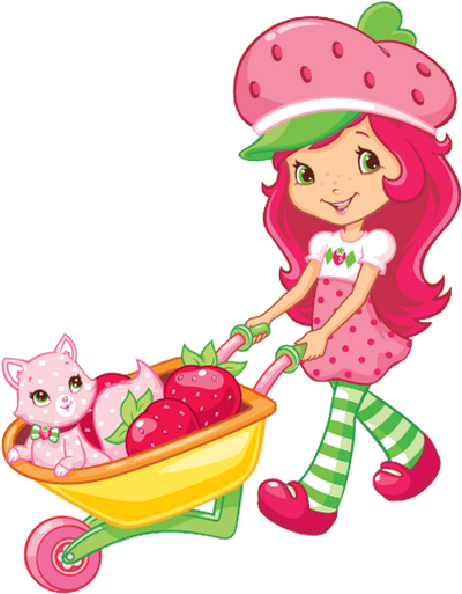 Strawberry Shortcake And Custard Cartoon Images - Strawberry Shortcake Photo Frame (600x600)