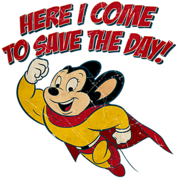 Do Your Ears Perk Up At The Faintest Squeak Of Someone - Here To Save The Day (350x350)