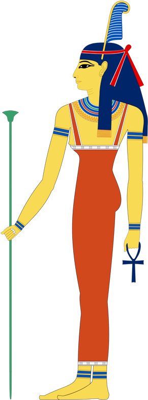 Goddess Maat-vbn410 - Legends Of The Gods: The Egyptian Texts, Edited With (386x800)