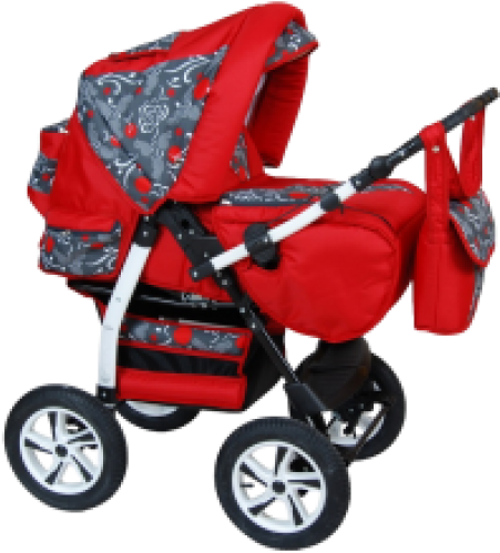 Коляска Трансформер Farfello Rose - Baby Carriage (500x500)