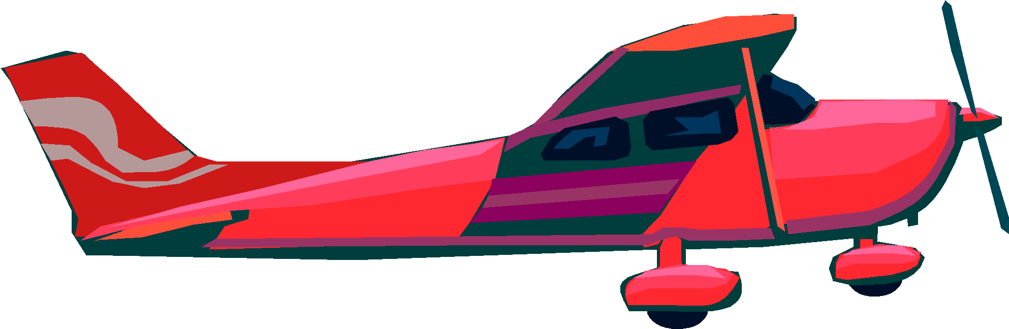 Planes And Newton's Laws - Monoplane (2068x675)