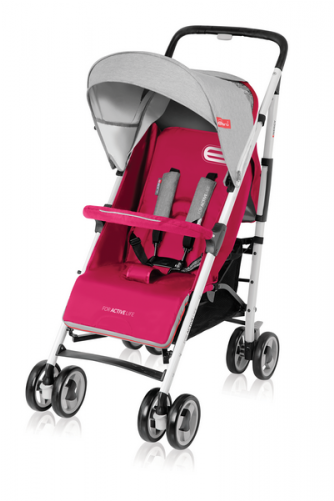 Прогулочная Коляска Espiro Energy - Espiro Energy Wózek Spacerowy Parasolka 08 Ruby (500x500)