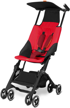 Коляска-книжка Gb Pockit Stroller - Gb Pockit Stroller Pink (480x480)