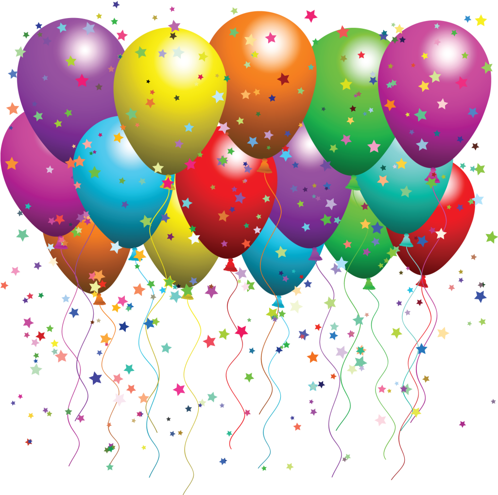 Balloons Gallery Isolated Stock Photos - Balloons Celebration (1024x1024)