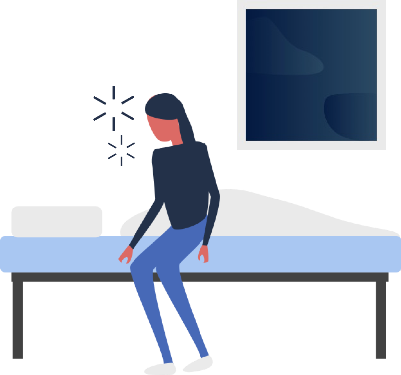 Sarah Wakes Up To Go To Work - Bench (820x820)