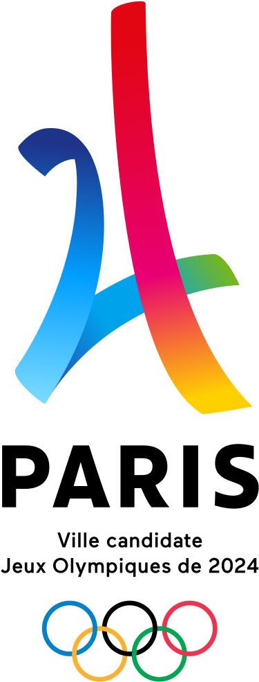 Will Paris Pass The Baton To La The Battle And Intrigue - Paris 2024 Olympic Logo (388x1023)