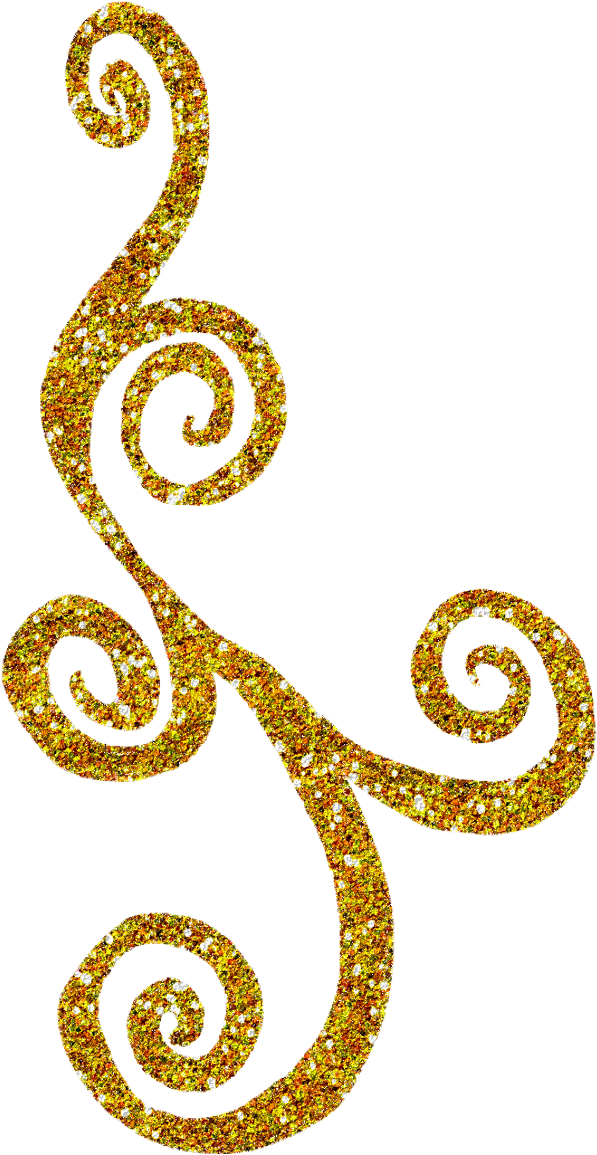 Displaying Images For Gold Swirls Png - Gold Glitter Design Png (772x1324)