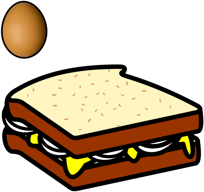 Sandwich Clipart Square - Sandwich (800x800)
