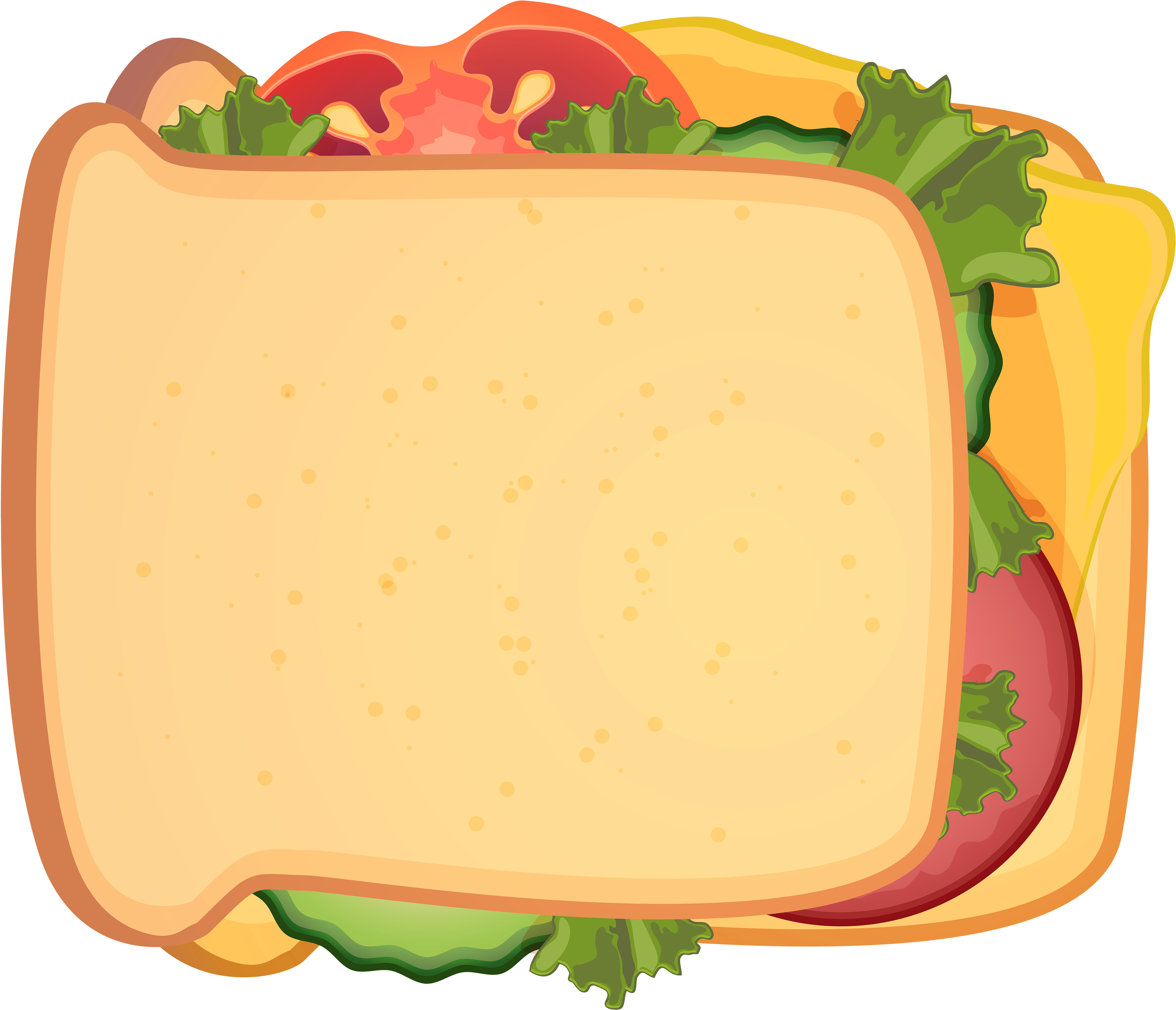 Sandwich Png Clipart - Sandwich Png Clipart (4000x3330)
