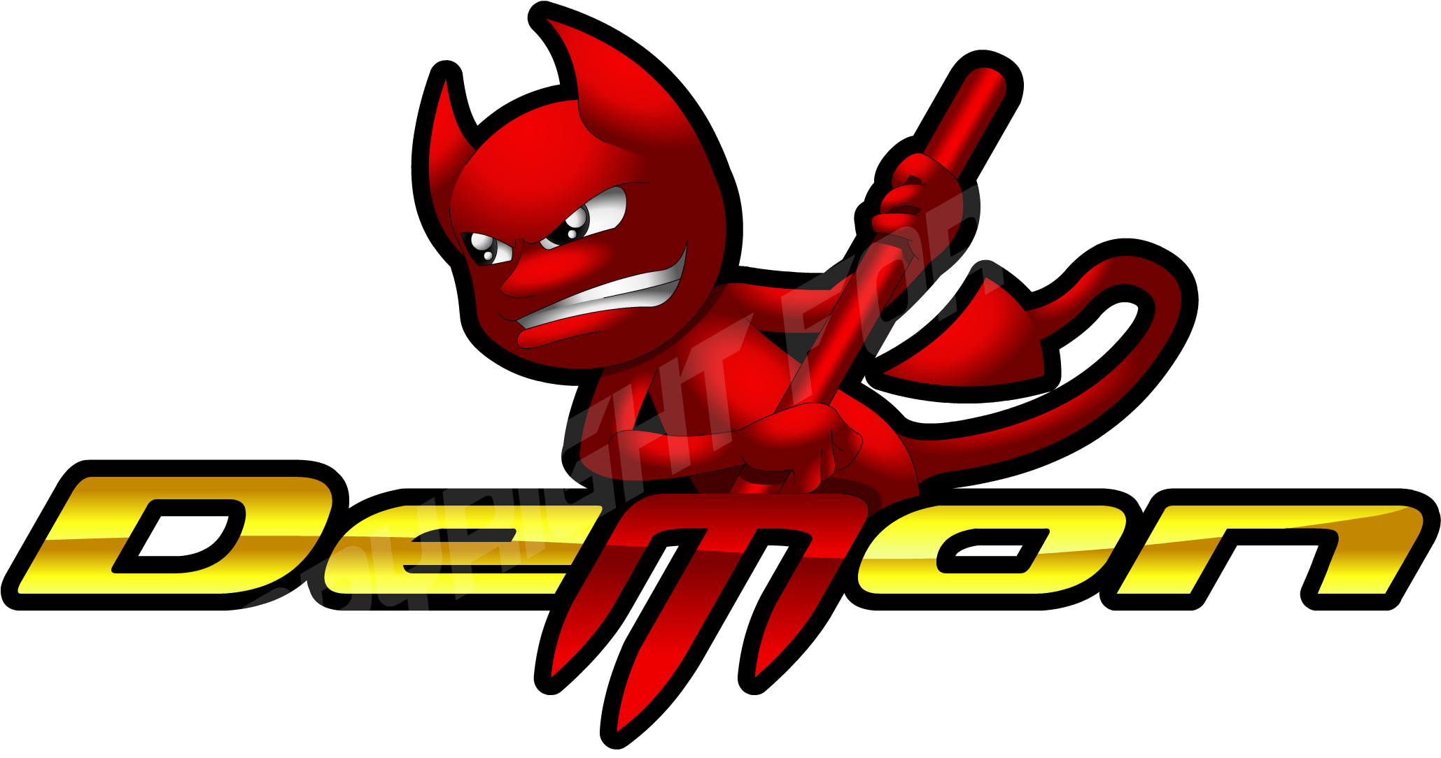 Demonshaded03 Views - Dodge Dart Demon Logo (2100x1200)