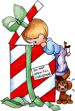 Tubes Enfants / Precious Moments - Betty Boop Christmas Gif (333x450)