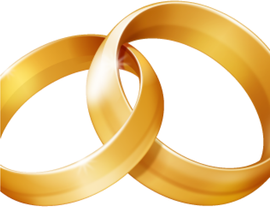 Wedding Ring Clipart Linked Wedding Rings Clipart Free - 2 Ring Clipart (1024x1024)