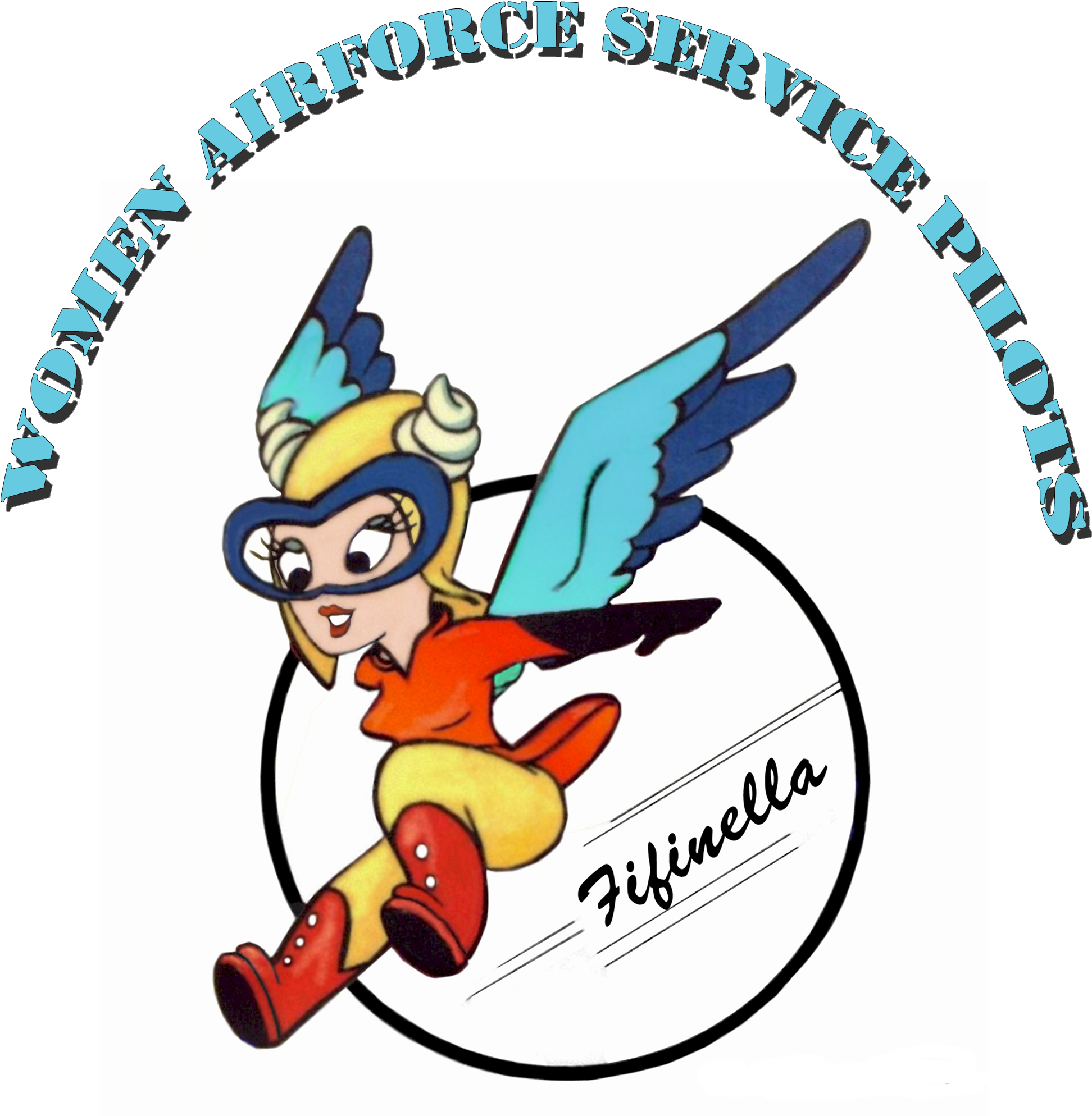 Women Airforce Service Pilots Flew The P-38 Lightning - Wasp Wwii Patch (2000x2000)