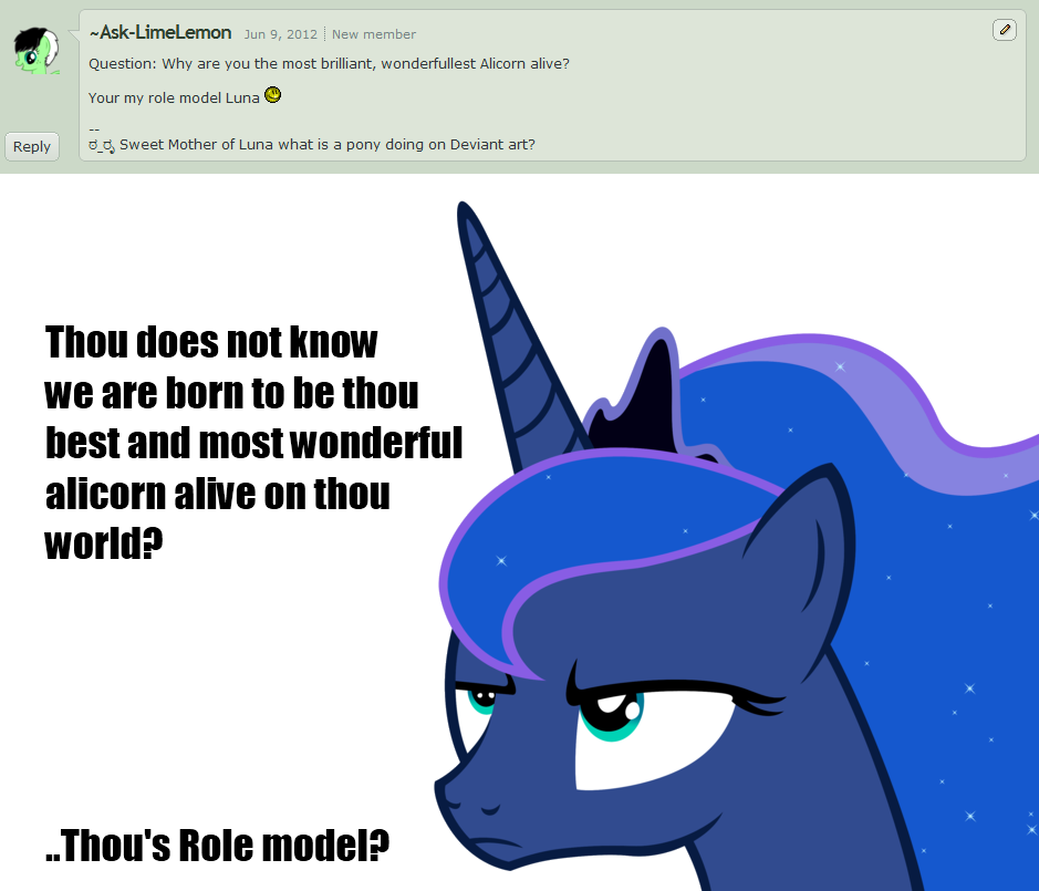 Question 16 By Ask Princess Luna - Mlp Ask Princess Luna (939x805)