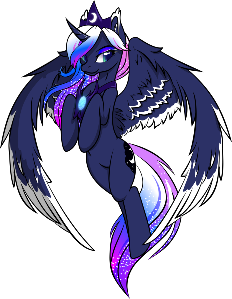 Im Princess Blaze My Mother Is Princess Belle Im Young - Queen Luna (787x1015)