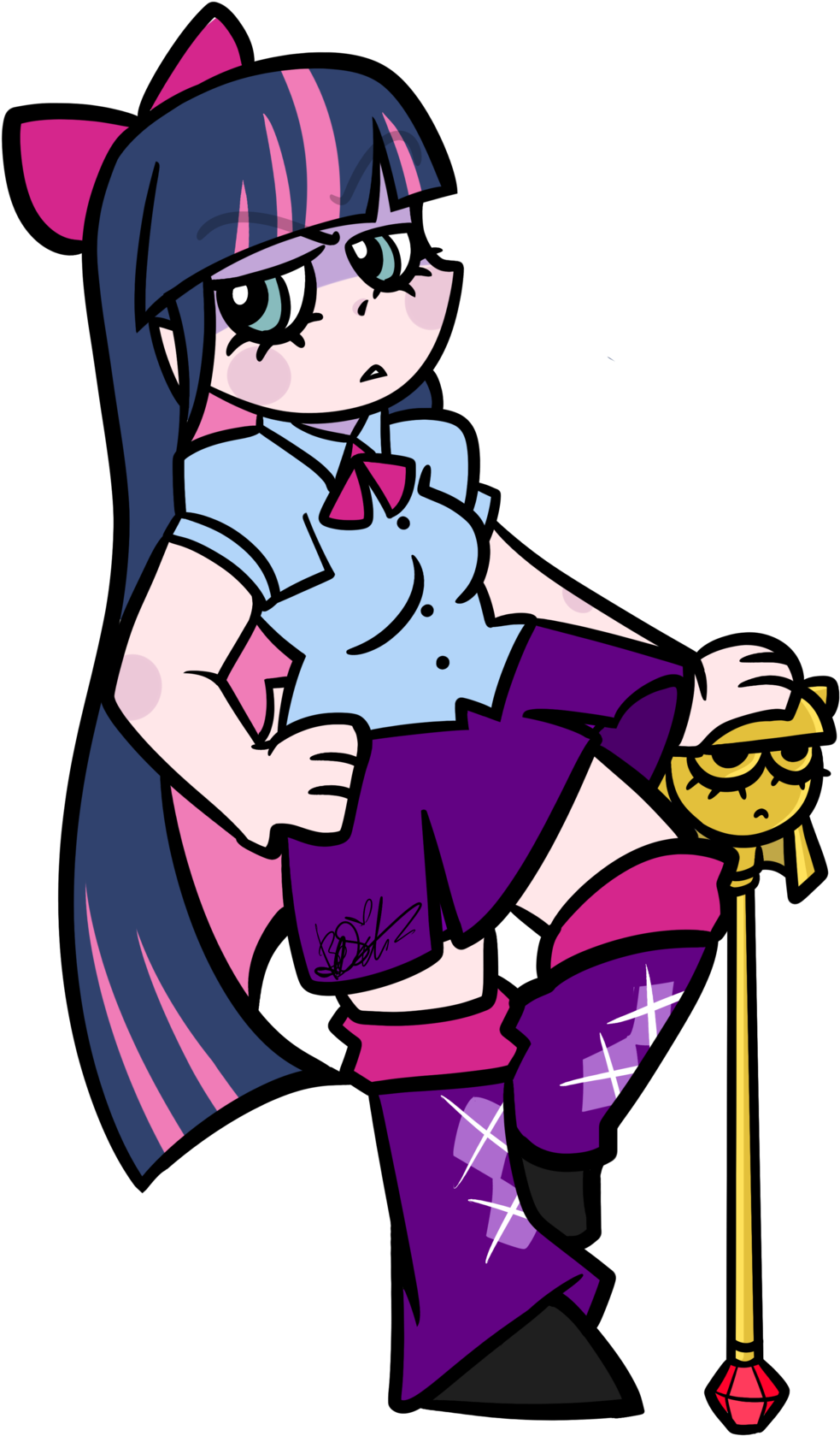Anarchy Stocking, Anime, Artist - Cartoon (1024x1745)